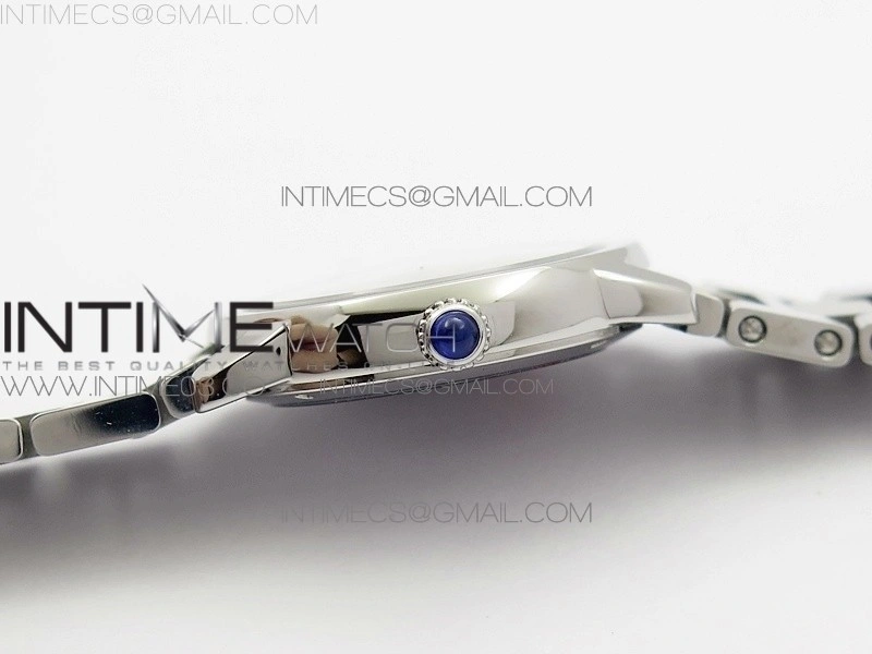 Ronde Solo de Cartier 29.5mm K11 1:1 Best Edition White Dial on SS Bracelet Ronda Quartz